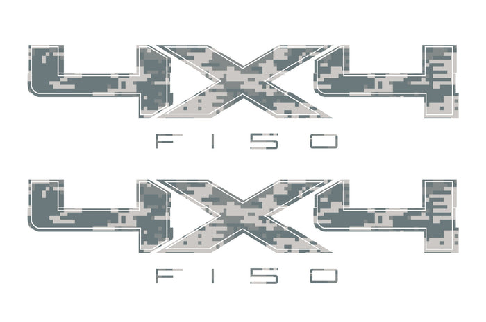 4X4 F150 Bedside Digi Camo Decal Fits Ford Trucks 2008-2017 F150-250 SUPER DUTY