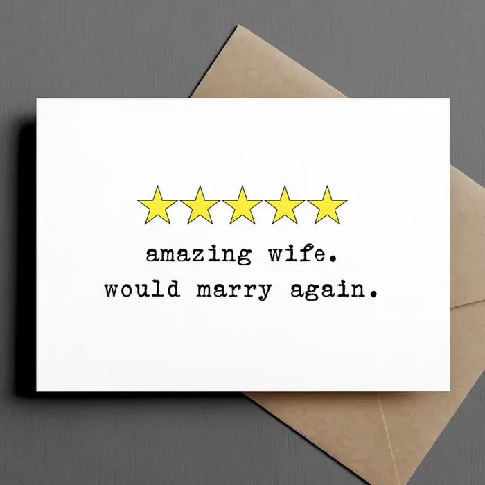 5 Star Wife Card