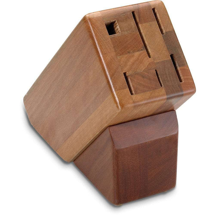6 Slot Hardwood Knife Block