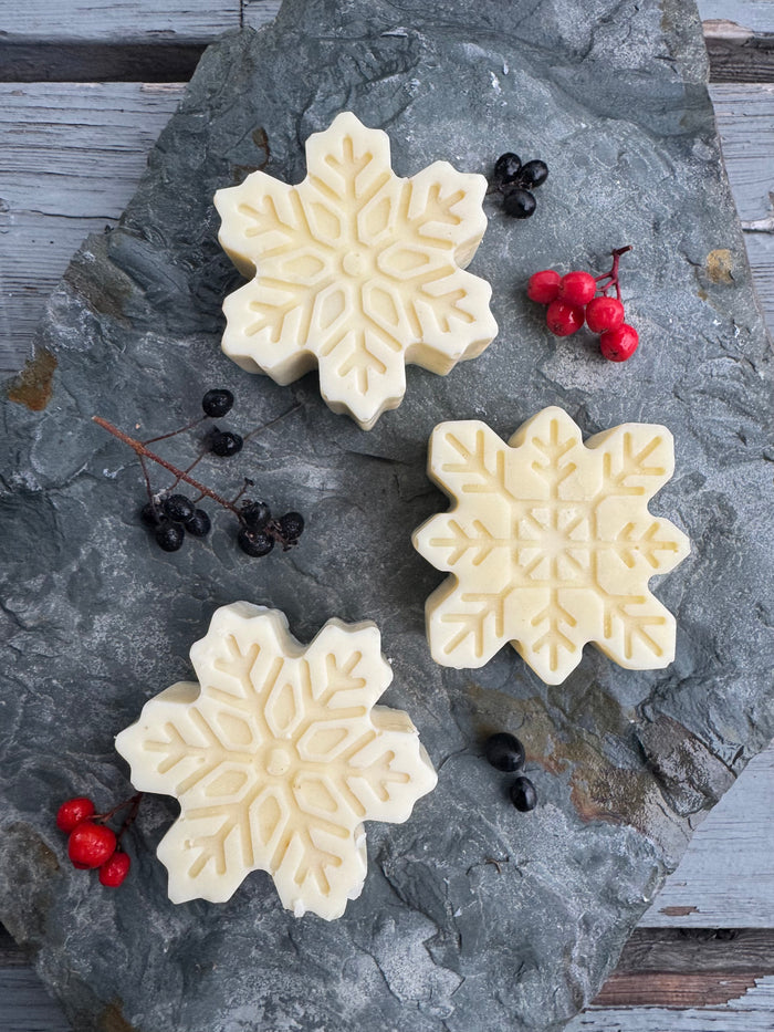 Tallow and Olive Oil-Coconut Oil Soap (Snowflake Autumn Fig Harvest) (NEW)