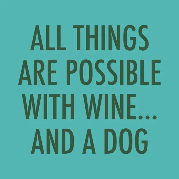 All Things Possible Cocktail Napkins