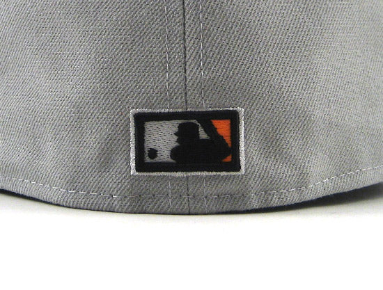 Anaheim Angels New Era 5950 Fitted Hat (GREY BLACK ORANGE)