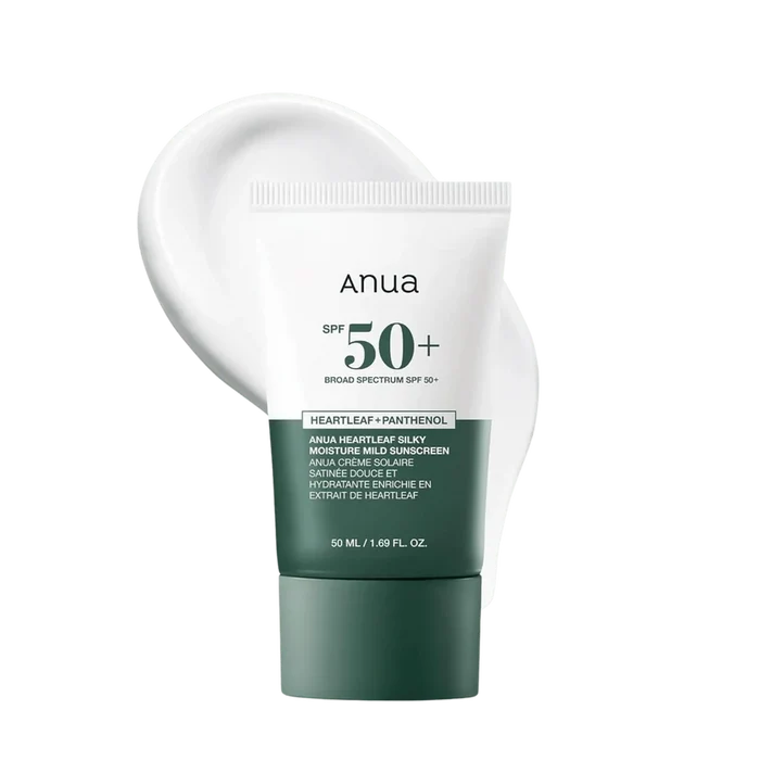 Anua - Heartleaf Silky Moisture Sun Cream - 50ml