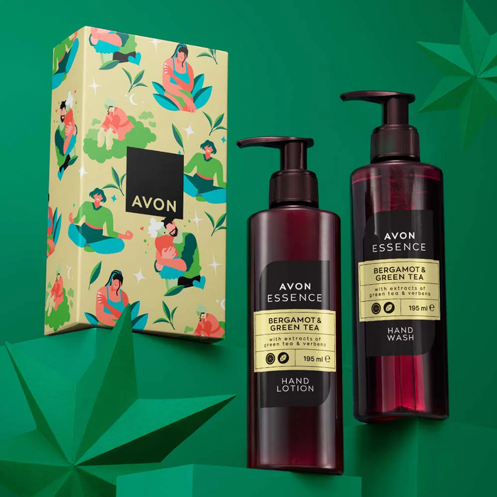 Avon Senses Essence Bergamot & Green Tea Gift Set
