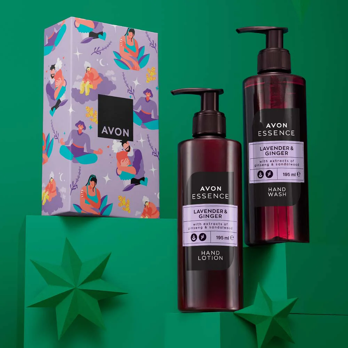 Avon Senses Essence Lavender & Ginger Gift Set