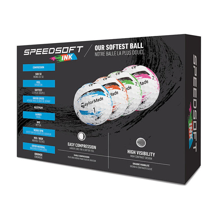 BALLE TAYLORMADE SPEEDSOFT INK TM24 MULTI