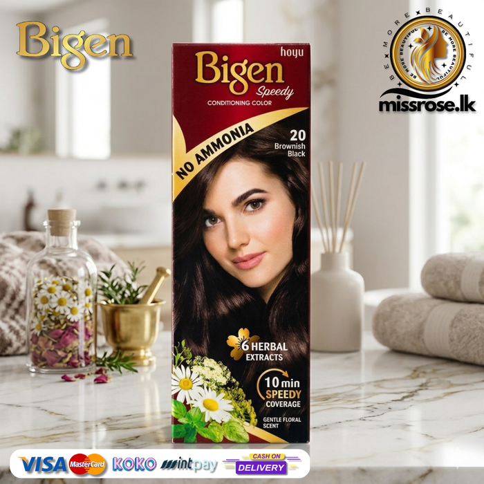 Bigen Speedy Hair Colour – Brownish Black 20