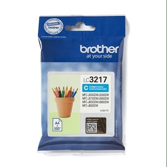 Brother Original LC3217 Cyan Ink Cartridge