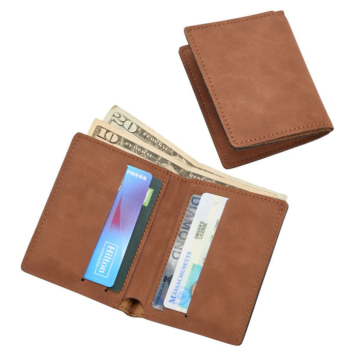 Caramel Leatherette Wallet