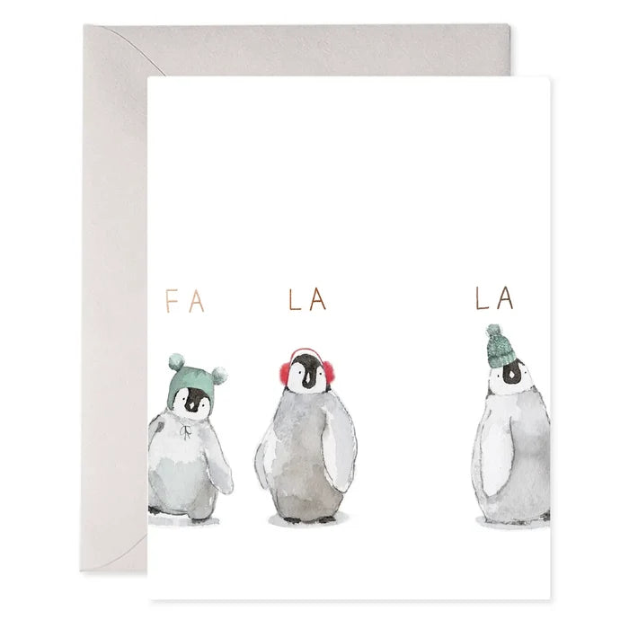 Cozy Penguins Card