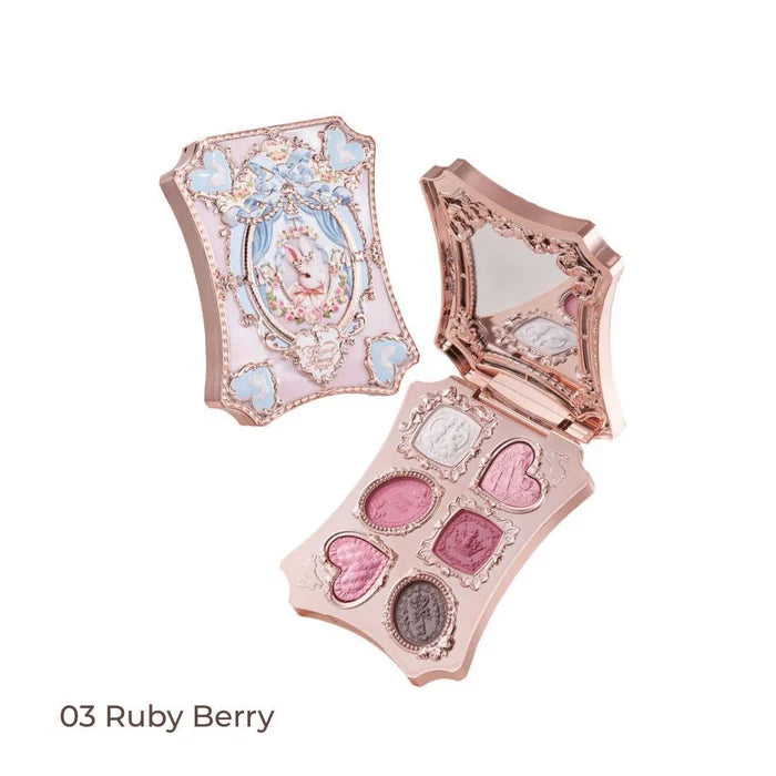 Flower Knows Bunny Garden Collection 6-Color Eyeshadow Palette 6.5 g