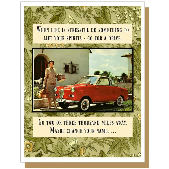 Go For A Drive Card