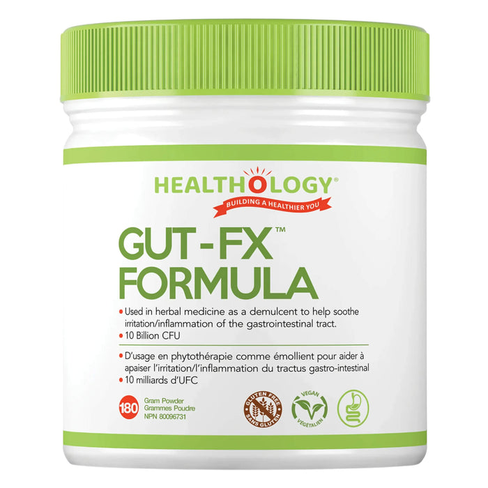 Container of Healthology Gut-FX Formula 180g Powder