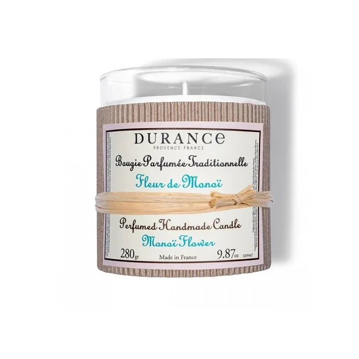 Handmade Candle 9,87 Oz Monoï Flower 280 Gr