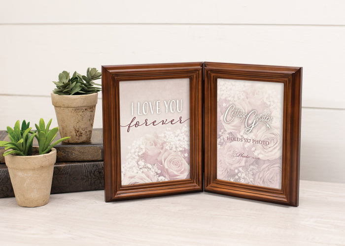 Hinged frame oh home countertop