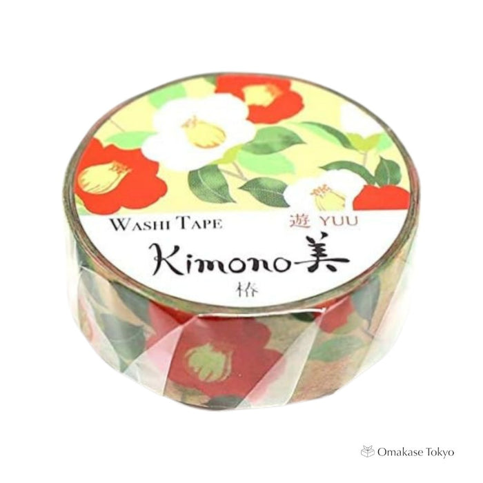 Japanese Washi Masking Tape Camellia