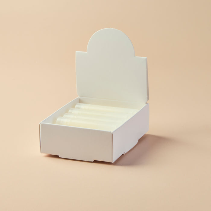 Lip Tube Arched Display Box - (WHITE COLOR) - product detail