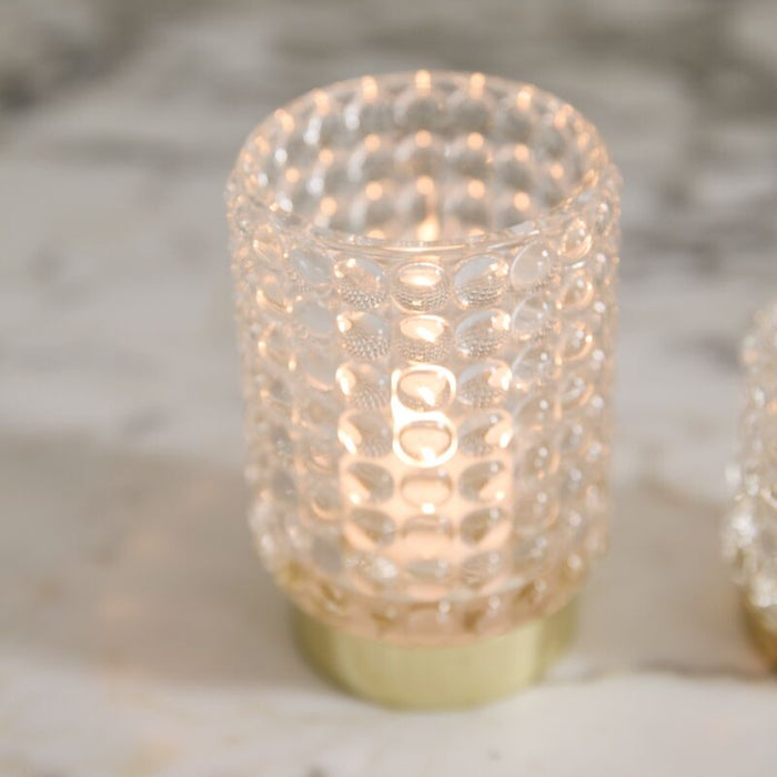 Millay Glass Tea Light Candle Holder