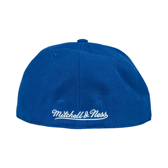 Mitchell & Ness Maple Leafs Team Ground Fitted Hat Blue (Size 7 7/8)