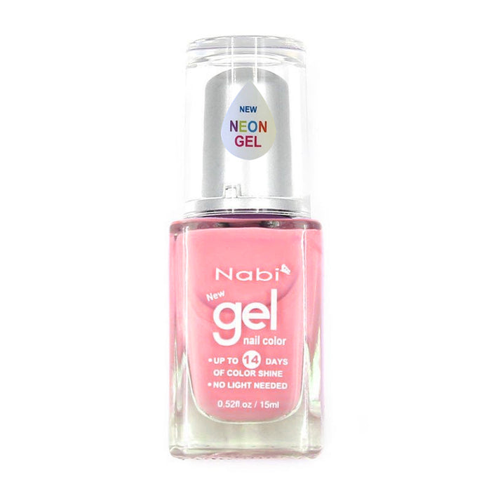NG103 - New Gel Nail Polish Neon Pastel Pink