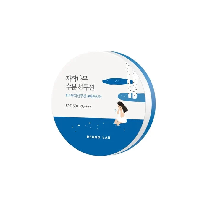 Round Lab - Birch Juice Moisturizing Sun Cushion SPF50+ PA++++ - 15g