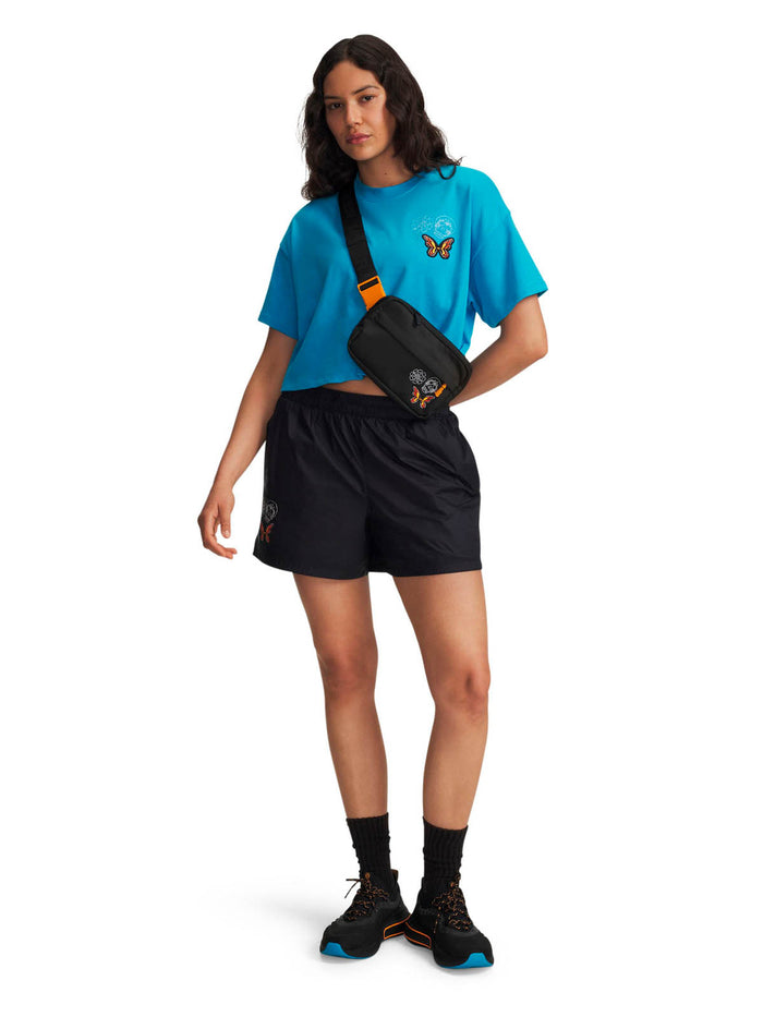 Short Lifestyle para mujer Rival Woven Day Of The Dead Negro Under Armour