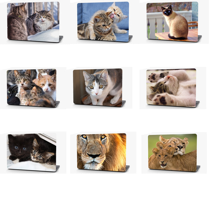 Siamese Cat Vinyl Laptop Computer Skin Sticker Decal Wrap Macbook Various Sizes