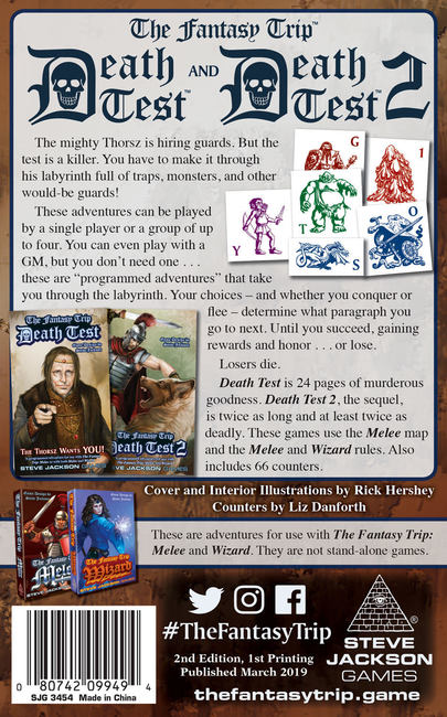 The Fantasy Trip: Death Test and Death Test 2