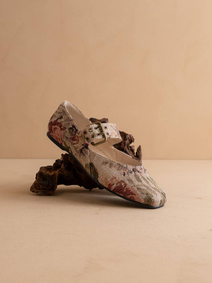 The Soho | Tapestry Ballet Flat