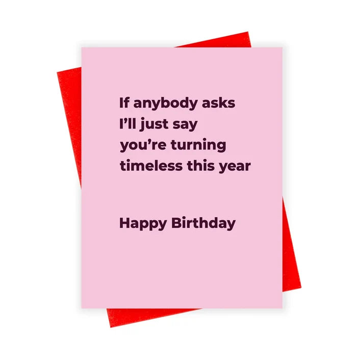 Timeless Card
