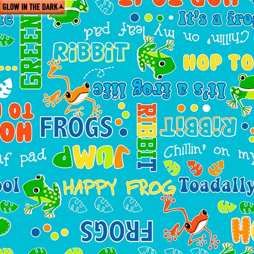TOADALLY COOL - SAY RIBBIT (4 YARDS)