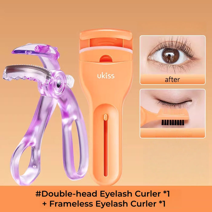 #Double-head Eyelash Curler *1 + Frameless Eyelash Curler *1