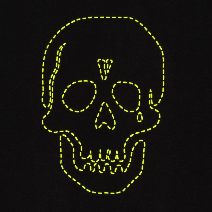 Vlone x Neighborhood Skull Tee Black/Green