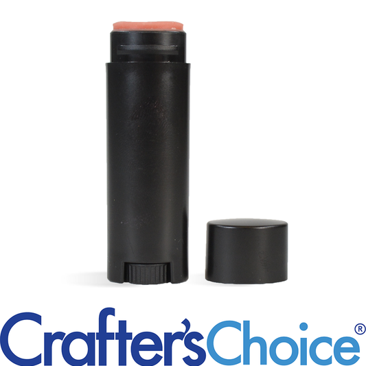 0.15 oz Black Lip Tube & Cap - Oval