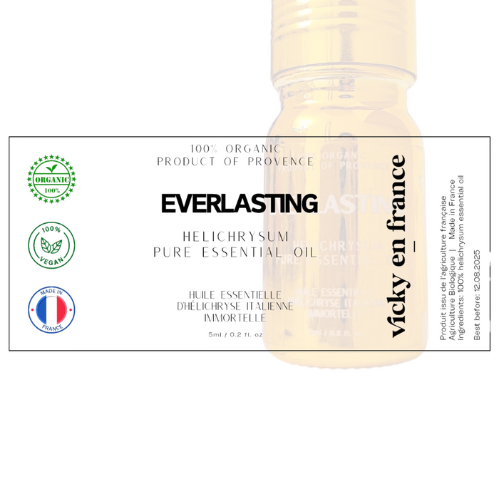 100% Pure Helichrysum Essential Oil from France