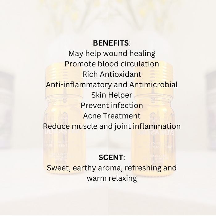 100% Pure Helichrysum Essential Oil from France