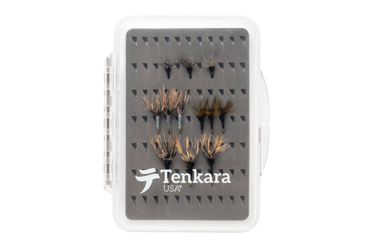 12 Tenkara Flies in Box