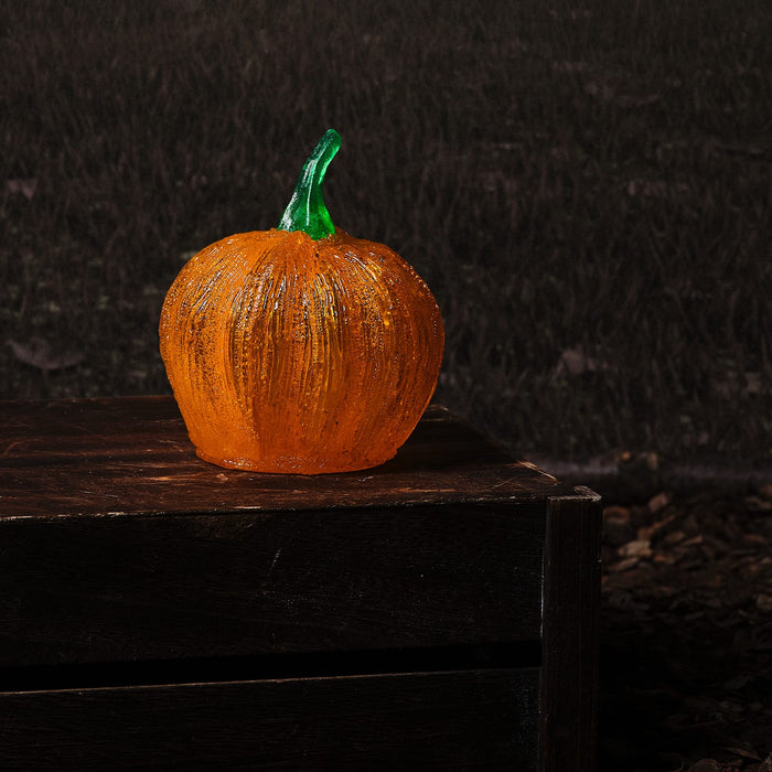 15cm Pumpkin Light Up Halloween Decoration