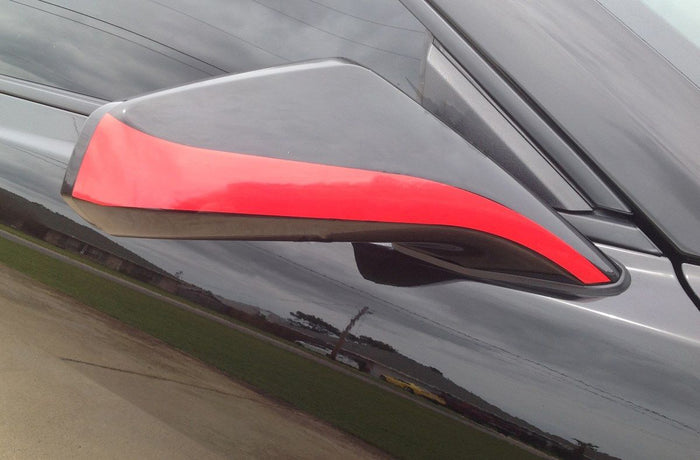 2010-2014 CHEVY CAMARO SIDEVIEW MIRROR VINYL ACCENT DECAL RACING SS RS LS LT EMBLEM-0054