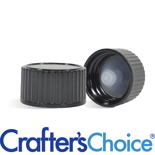 28/400 Black Phenolic Cap - Polycone Liner