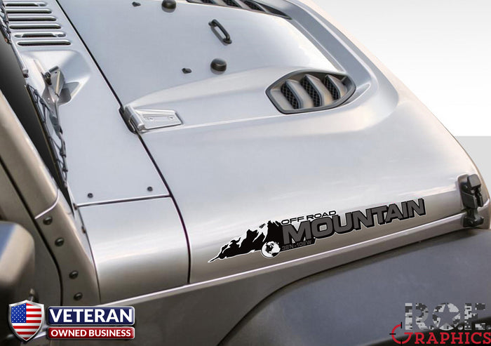 jeep hood decals custom
