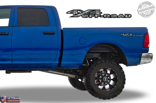 4x4 Off Road Digi Camo Bedside Decals Fits Dodge Ram 2002-09 1500 2500 3500