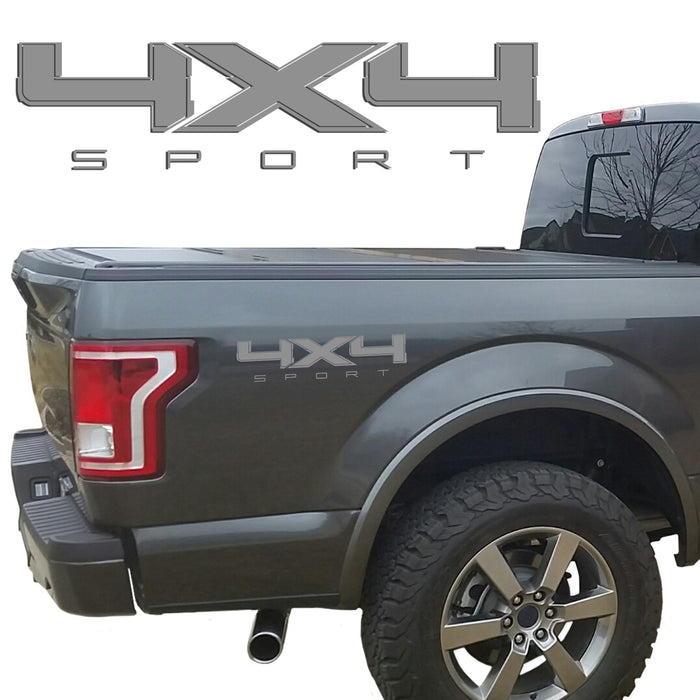 4X4 SPORT BEDSIDE VINYL DECAL FIT FORD TRUCKS 2008-2017 F150 F250 SUPER DUTY 0003