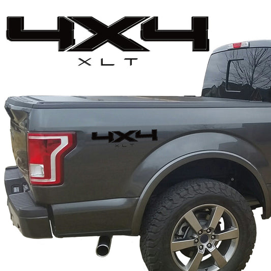 4X4 XLT BEDSIDE VINYL DECAL FIT FORD TRUCKS 2008-2017 F150 F250 SUPER DUTY