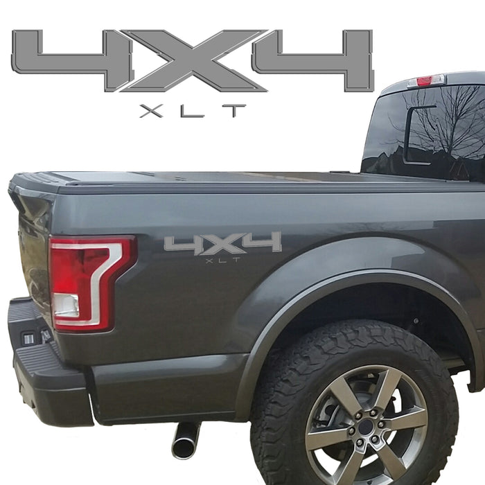 4X4 XLT BEDSIDE VINYL DECAL FIT FORD TRUCKS 2008-2017 F150 F250 SUPER DUTY