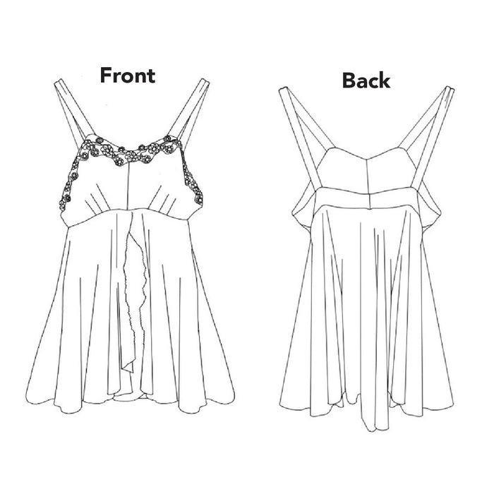 510 Passionflower Lingerie Top