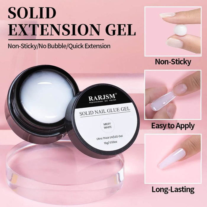 5D Non-stick Nail Model Gel Bottle Detail Solid Texture