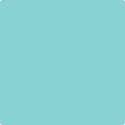 731-Surf: City  a paint color by Benjamin Moore avaiable at Clement's Paint in Austin, TX.