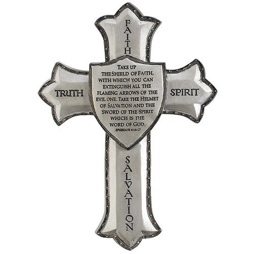 8.25" Armor Of God Wall Cross