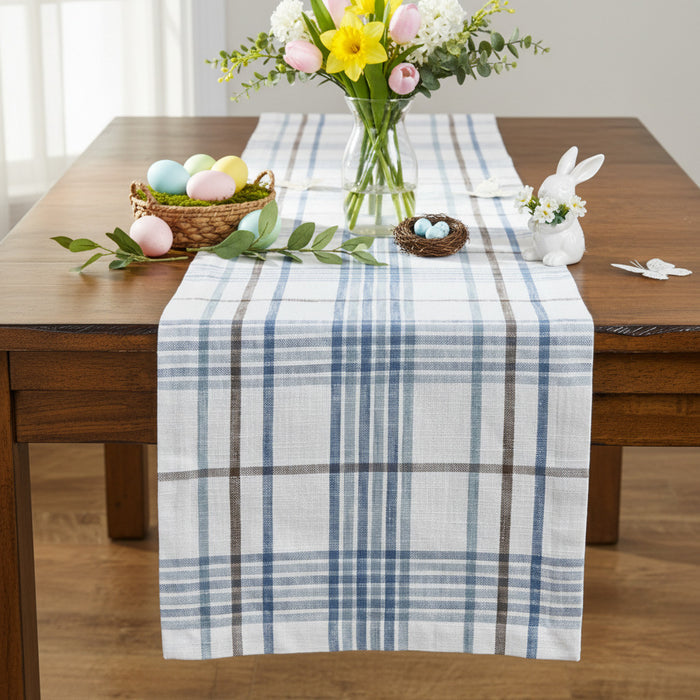 Abby Blue Table Runners-Lange General Store